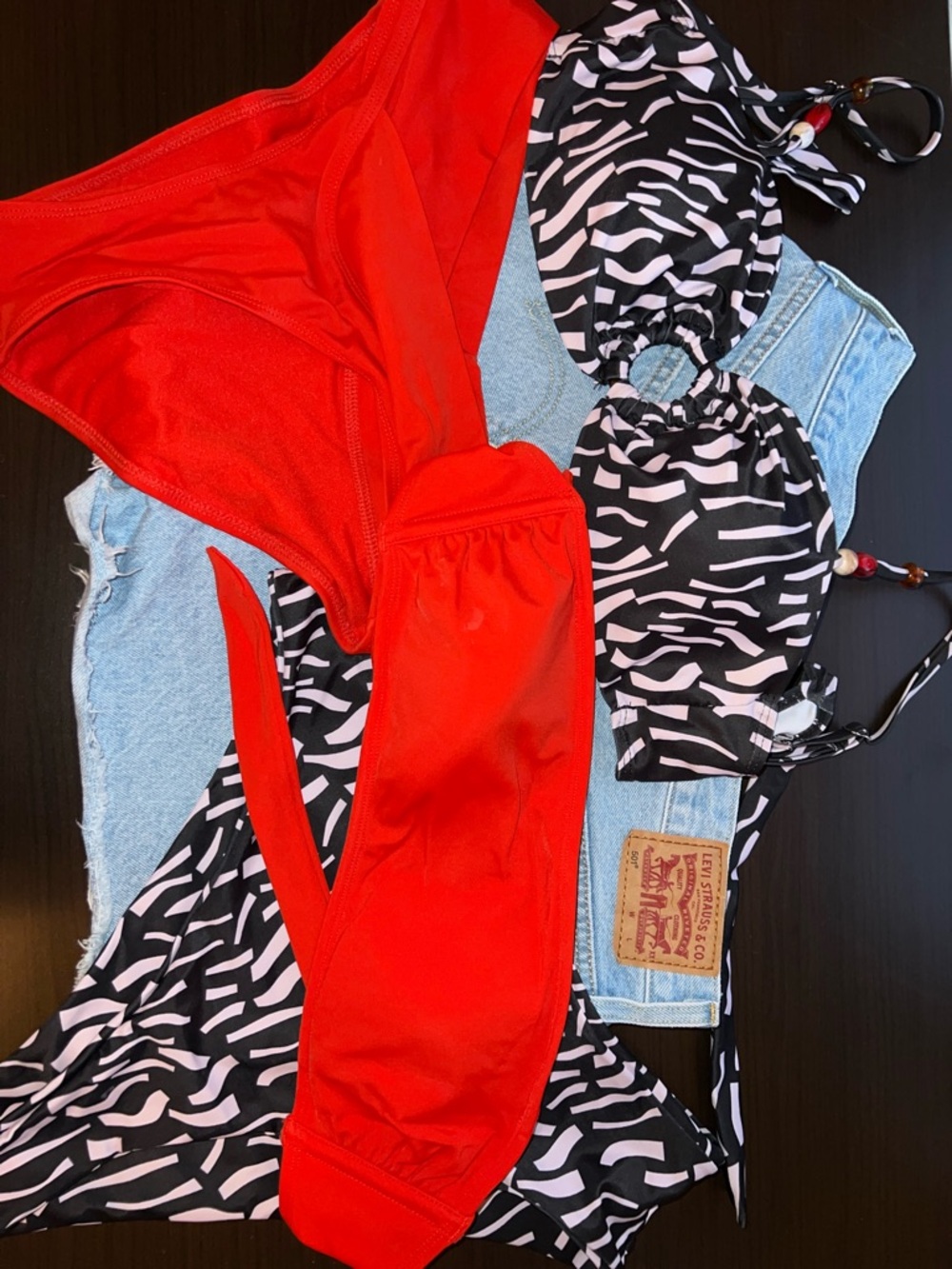 🌊Mix & Match Swim Bundle + Denim Shorts (L) 🌊